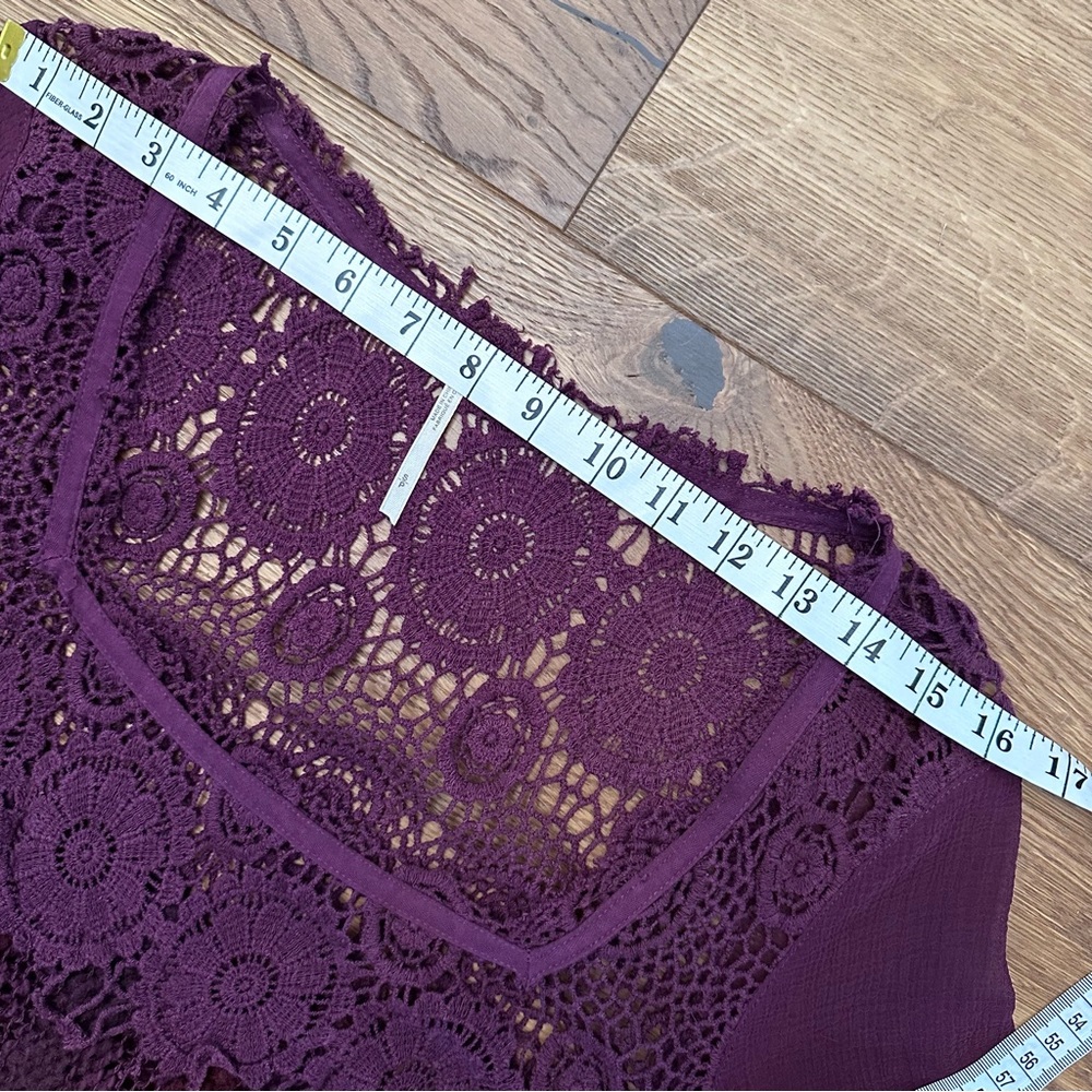 🥳 * CLEARANCE * FREE PEOPLE Gorgeous Boho Dress with Bell Sleeves - Picture 15 of 16
